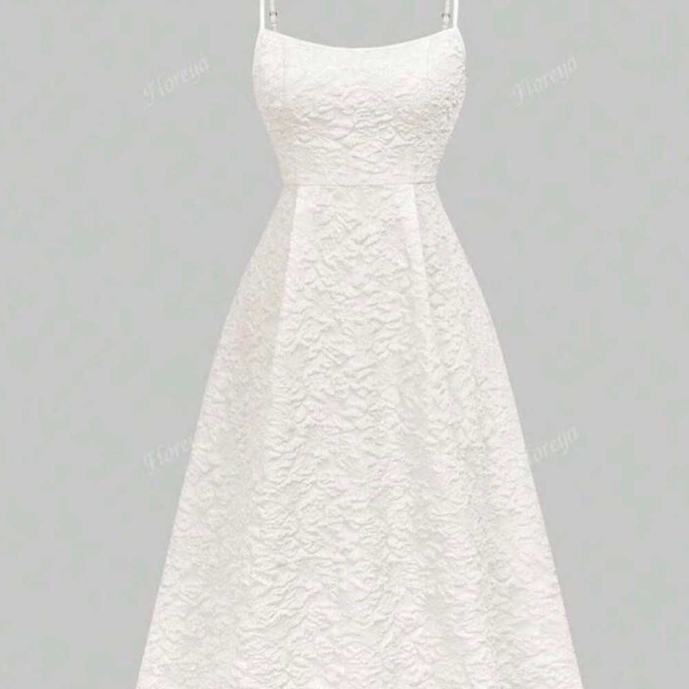 White midi Dress